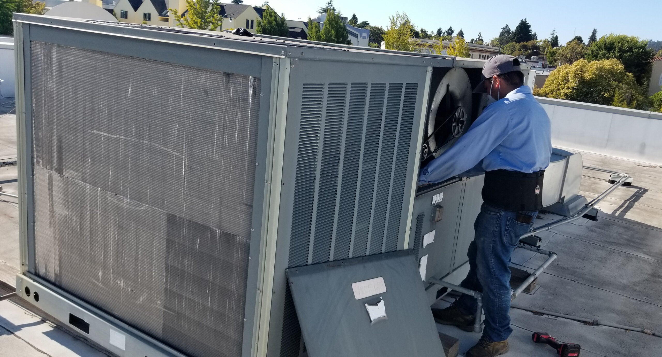 Rooftop HVAC Unit Repair