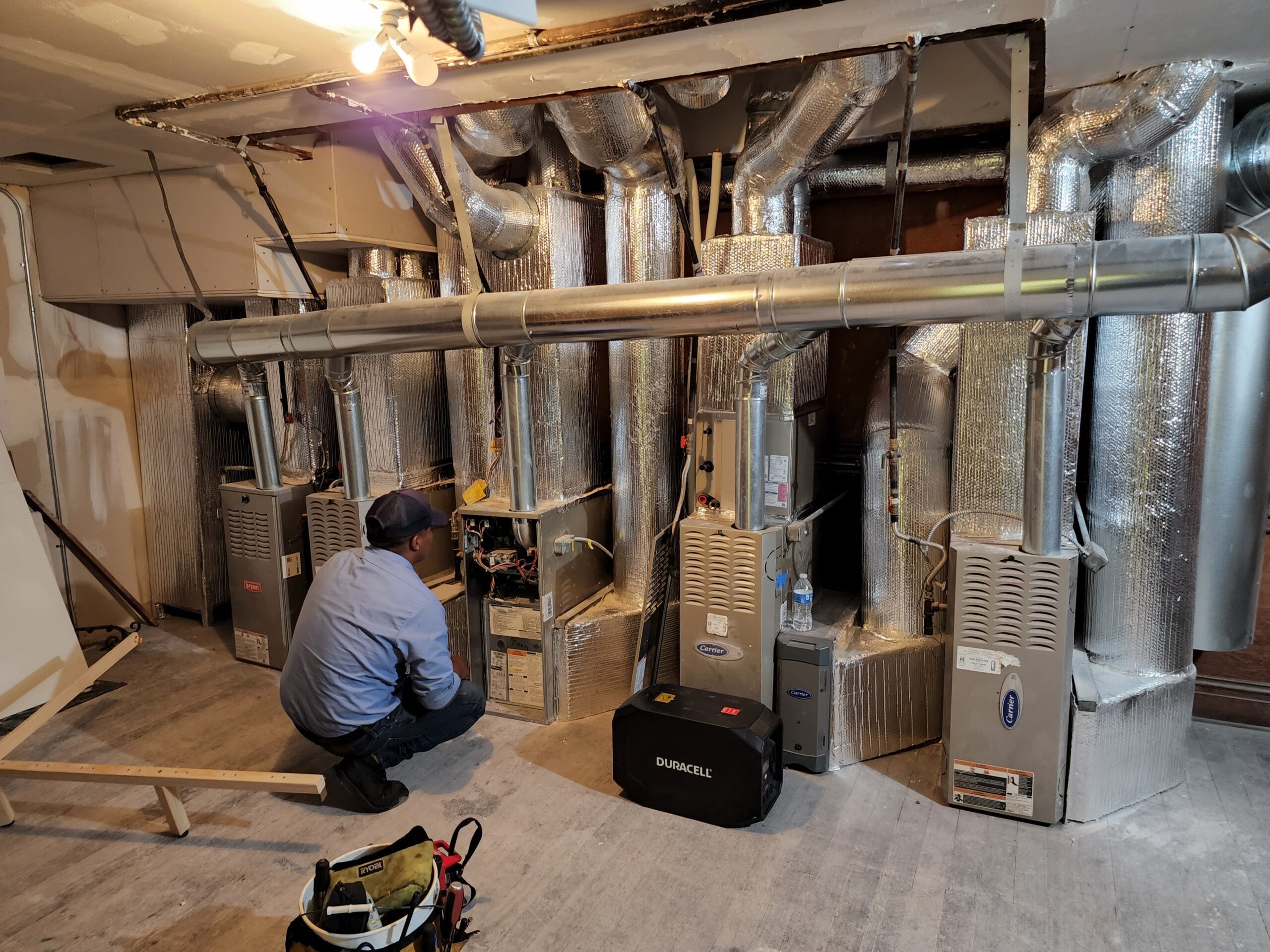 HVAC Split System Replacement for Apartment Building